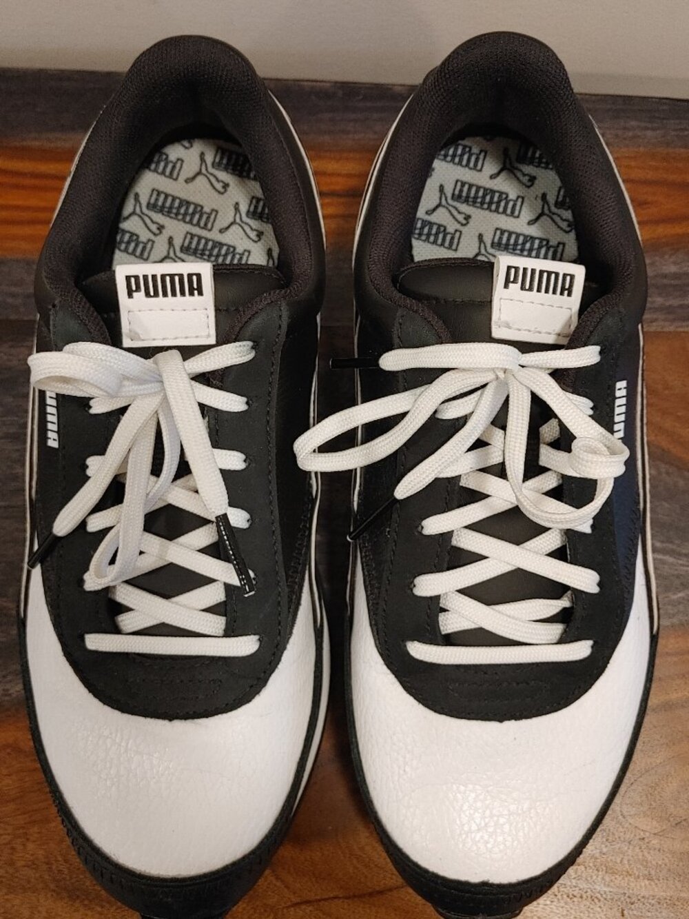 PUMA Future Rider Staxx Black White Sneakers - Men's Size 7 / Women's 8.5